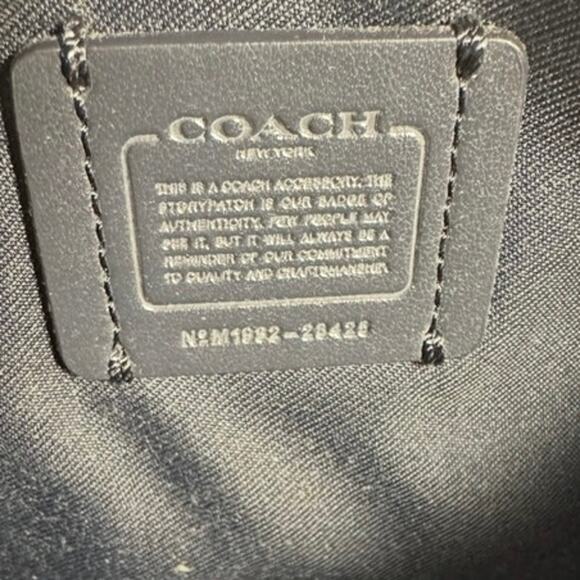 Coach Double Zip Wallet In Colorblock - Picture 7 of 8